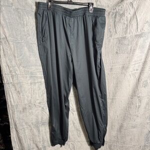 Girlfriend Collective Dark Green Joggers plus‎ size XXXL zip pockets and ankles